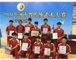 我院学子参加2016年河南省传统武术大赛再创佳绩 
