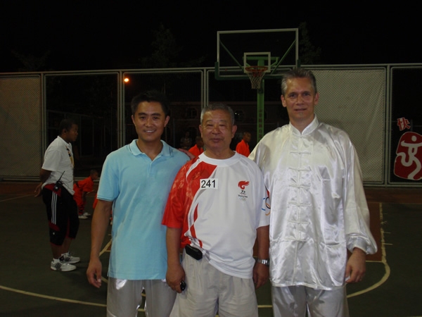 院长与我校特聘专家吴彬先生执教于08奥运会奥林匹克青年营